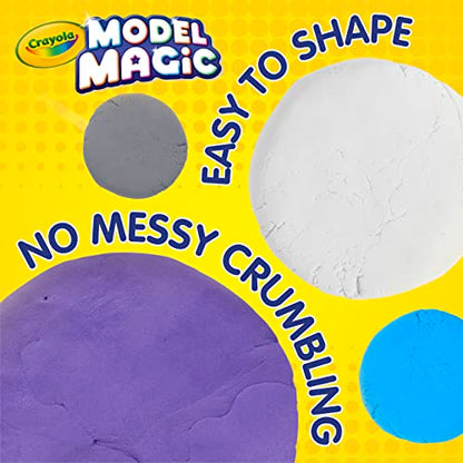 Crayola Model Magic Kit, Multicoloured, 22.86 x 13.97 x 2.03 cm, Purple - color: Purple