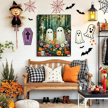 bleihum Halloween Paint by Numbers Kit for Adults 16x20inch - color: MT23067-US