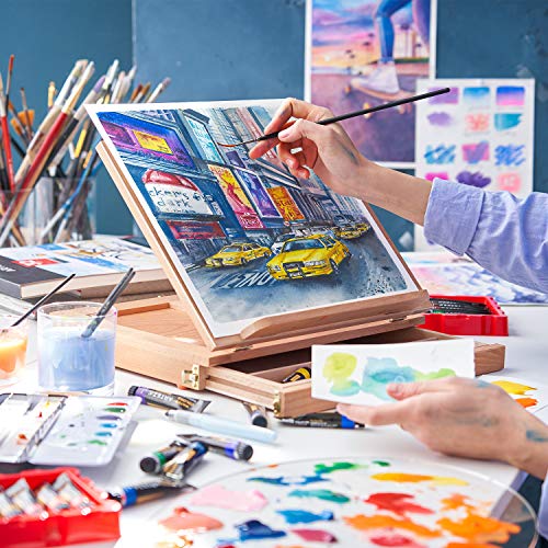 ARTEZA Watercolor Paint Set, 60 Colors in 12 ml Tubes, Highly Pigmented Watercolor Paints for Adults, Artists, Blending, Layering, Washes, Gradients, and Mixed Techniques - size: 1 Count (Pack of 60)