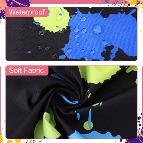 Painting Artist Apron with Pockets, Waterproof Painting Aprons for Adults, Adjustable Art Apron Bib Apron - color: Style 3