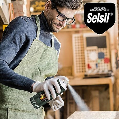 SELSIL Silicone Mold Release Aerosol Spray (13.5 fl oz) Professional Resin Mold Releaser, Non-Stick, Fast-Drying & Easy Mold Removal, (Pack of 1)