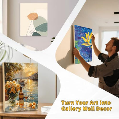 4 Pack 11x14 Basswood Paint Pouring Panels for Acrylic Oil Resin Art | ready to use, basswood wood painting boards, warp-Resistant, for crafters and Artists - size: 11 * 14-4pk