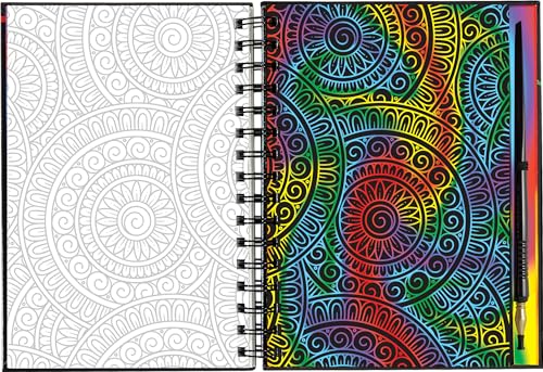 Scratch & Sketch Extreme Mandalas (Trace Along) (Scratch and Sketch Trace-Along)