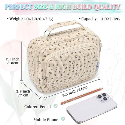 VX VONXURY Large Pencil Case, 54-Slot Colored Pen Pouch 2 Removable Sleeves - color: Beige