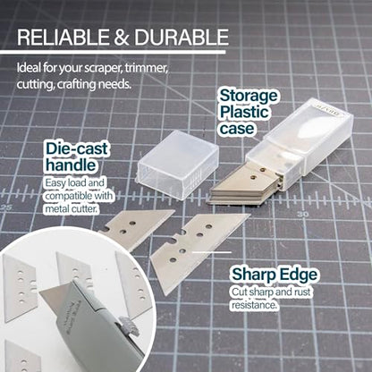 BAZIC Utility Knife Replacement Blade (10/Pack)