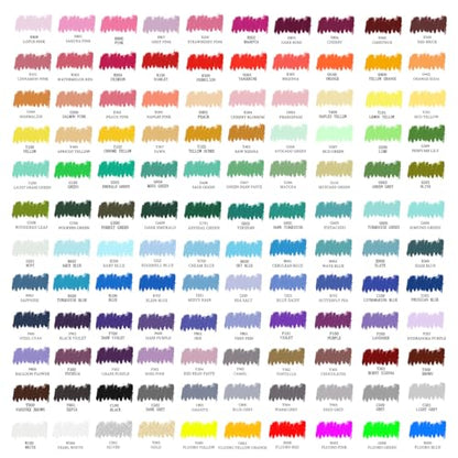 Artecho Oil Pastels Set of 120 Colors (10 x 70 mm)