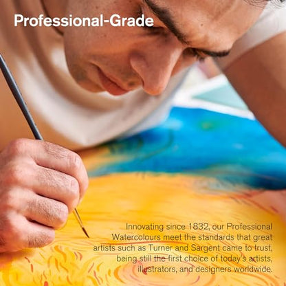 Winsor & Newton Professional Watercolor, 5ml (0.17-oz) Tube, Cerulean Blue (Red Shade) - color: Cerulean Blue (Red Shade), style: 0.17-oz Tube