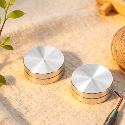 Pottery Trimming Spinner Diamond Core Tools Pottery Trimming Tools Pottery-Ceramic Clay Tool for Artists Hobbyists (Silver)