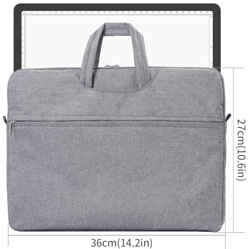 Elice Magnetic A4 Light Board with Bag for Diamond Painting, Tracing LED Light Box with Side Buttons, Super Bright Diamond Art Light Pad, Light Table for Drawing, Sketching, Weeding Vinyl - Black - color: Black, size: A4 with Carry Bag
