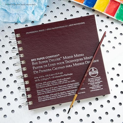 Bee Paper - 11"x 14" Super Deluxe Mixed Media Sketching Pad, 60 Sheets - size: 11-inch x 14-inch, 60 Sheet Wire Bound Pad