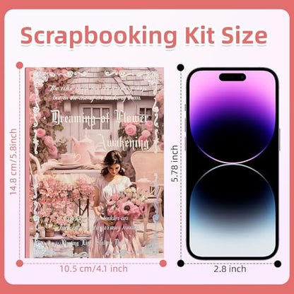 Uideyvi Dream Theme Sticker Scrapbooking Supplies for Junk Journal, 20 Sheets PET Stickers(TZ-001-007) - color: Dream theme