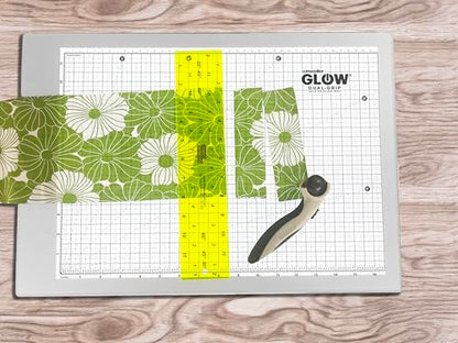 Cutterpillar Glow Classic Light board — LED Light Board & Cutting Mat — 13"×19" — 4 Brightness Levels, Non-Slip, Self-Healing & Magnetic Compatibility — For Quilting, Sewing, Tracing & Paper Crafts - style: Glow Classic