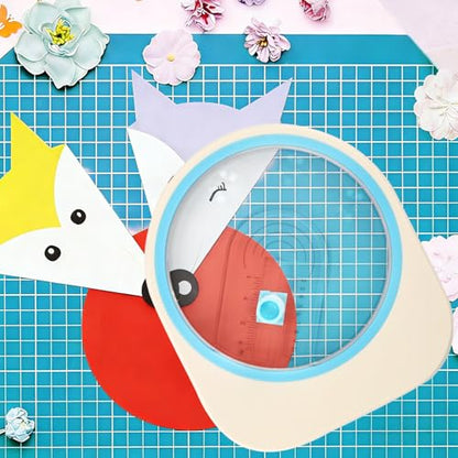 Adjustable Circle Paper Cutter, 1-4 Inch Cutting Diameter Heavy Duty Circular Cutting Tool for Scrapbooking, Cardstock, DIY Crafts, Photo Cutting