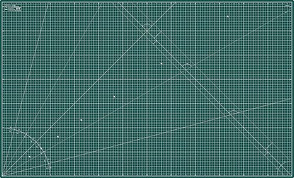 Elan Cutting Mat 36x60 Green, Extra Large Self Healing Cutting Mat 36 x 60 Inch, 5-Ply Craft Board Green, Hobby Board for Sewing and Quilting - style: 60 x 36"