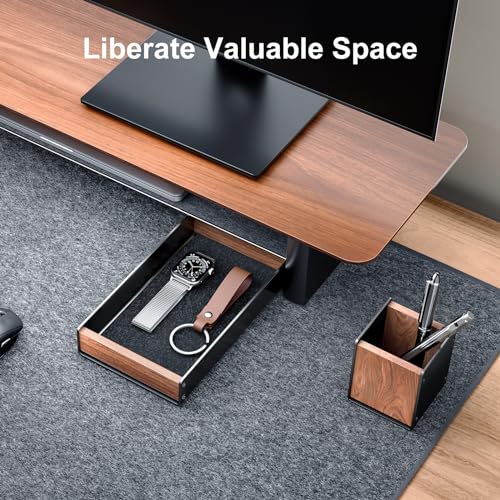UPERGO Desk Organizer Tray Pen and Pencil Holder Set - style: desk drawer with pen holder