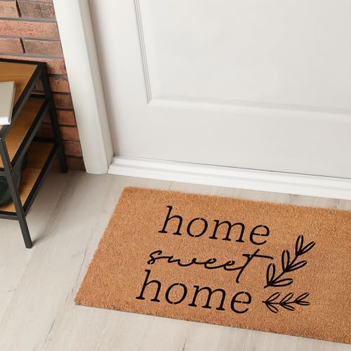 Keluna Welcome Home Stencils, 20 Pcs Large Sweet Home Plastic Template Letters for Wood Sign Porch Wall Decor - style: welcome stencil