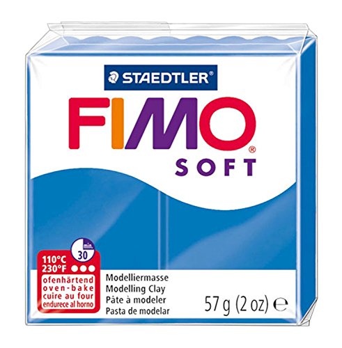 FIMO Soft Polymer Oven Modelling Clay - 57g - Set of 8 - Rainbow Colours