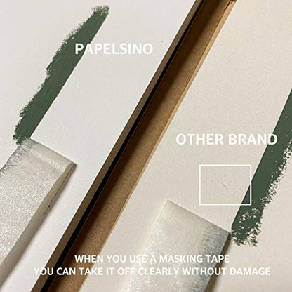 2 Pack of Papelsino, Bristol Paper Sketchbook for Dry Media Oil Pastel, Colored Pencil, Pencil Drawing Vellum Surface (A4 Spring 2Pack, 11.7 x 8.27)