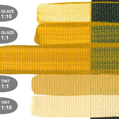 GOLDEN OPEN Slow-Drying Acrylics, Yellow Oxide, 2 fl. oz. Tube - color: Yellow Oxide, size: 2 Fl Oz (Pack of 1)