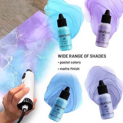 Alcohol Ink Set with Alcohol Ink Paper