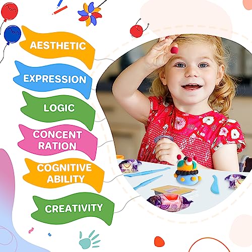 Aestd-ST Air Dry Clay 160 Colors, Modeling Clay for Kids, DIY Magic Clay | Molding Clay Kit, 4 Sculpting Tools, Resealable bags, Non-Sticky Soft, Super Light, Arts & Crafts Gift for Boys Girls Kids