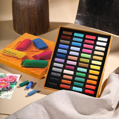 Paul Rubens Soft Pastels, 48 Colors Pastels for Artists and Beginners - style: 48 Colors