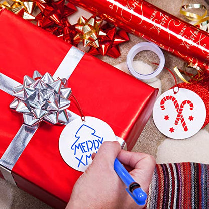 Fainne 100 Pcs 2 Inch Christmas Stencils Small Stencils for Painting | Reusable Craft Stencils, DIY Scrapbook, Wood Wall Fabric Rock Chalkboard Sign Painting, Home Art Decor Projects - style: Santa Style