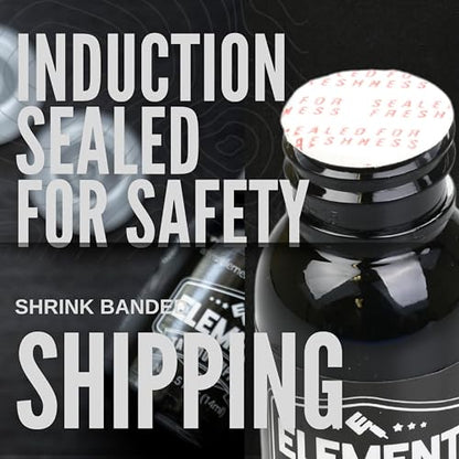 Element Tattoo Supply Nighthawk Black Tattoo Ink 8 oz Bottle - size: 8oz