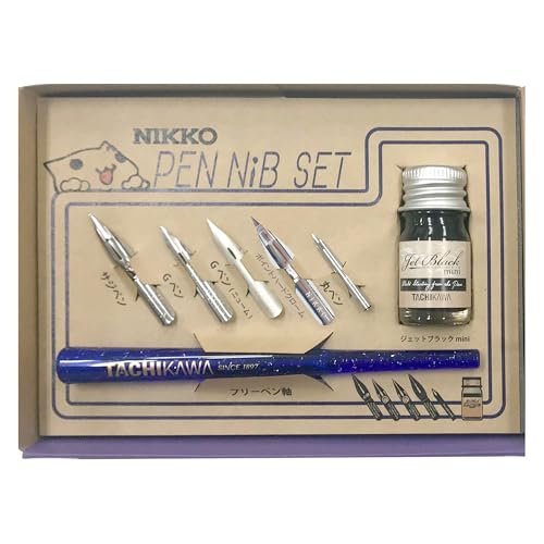Tachikawa Pin Mfg. Tachikawa Nikko Manga Nib Set N-CPS