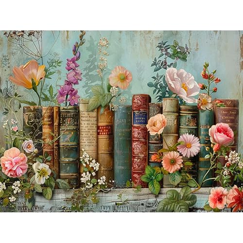 Flowers Square Diamond Art Kits for Adults,Hydrangea Diamond Painting | Diamond Art Kit for Beginners, 5D DIY Full Drill Diamond Painting Gem Art, Home Wall Art Gifts(12x16 inch) - color: DP03648