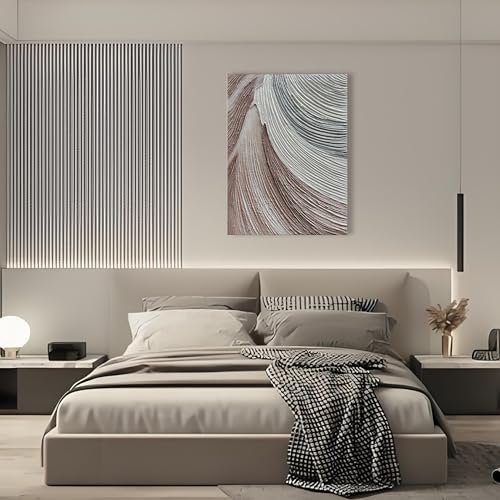 Art 40x28 inch Hand Painted Thick Texture Art Oil Painting Modern Abstract Art Canvas Wall Decoration Painting - color: Yi075