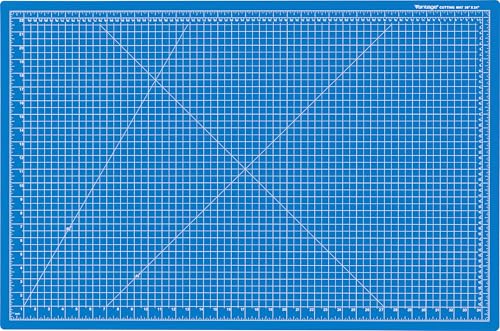 Dahle Vantage 10693 Premium Self-Healing Cutting Mat, 24"x36", 1/2" Grid, 5 Layers for Max Healing, Perfect for Crafts & Sewing, Blue - color: Blue, size: 36"L x 24"W