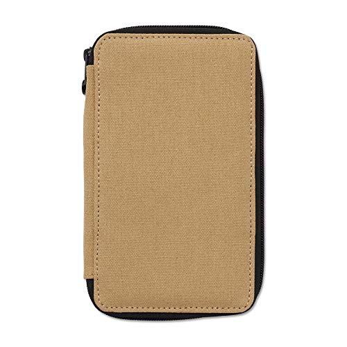 Speedball Art Products 257240 24 Capacity Canvas Pencil Case, Wheat - color: Wheat, style: Holds Up to 24 Standard Pencils