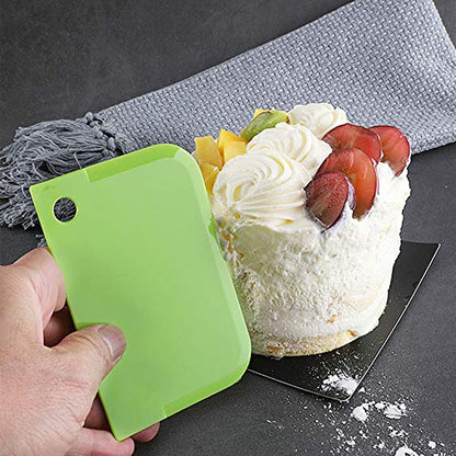 PZRT 6pcs Plastic Clay Scraper Set Scraping Handle Carved Soft Clay Sculpture Knife Industrial Clay Scraper Sculpture Tool Pottery Tools, Green - color: Green