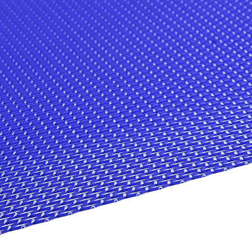 AggAuto Universal 40"x13" Car Grill Mesh 4x8mm Rhombic Hole Blue | Aluminum Alloy Automotive Grille Insert Bumper, One of the Most Multifunctional Shape Grids 100x33cm - size: 4x8mm Rhombus - Blue