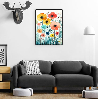 Eterkosu Flowers Diamond Art Kits for Adults,Diamond Dots Art Kits - color: YZ-83-01