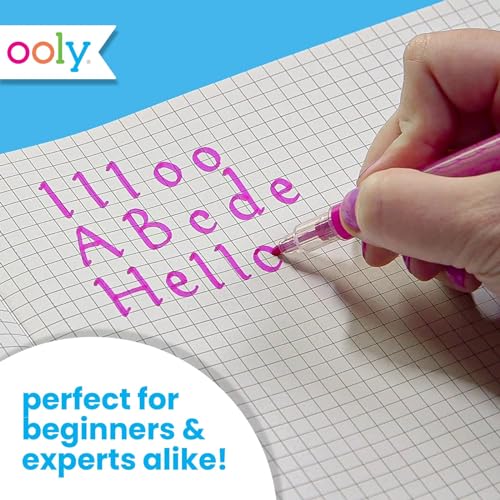 Ooly Calligraphy Duo Double-Ended Pens, Set of 12 - style: Calligraphy Duo
