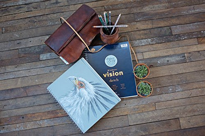 Strathmore (657-68) Vision Sketch Pad, 18" x 24", White, 55 Sheets - size: 18x24, style: Sketch