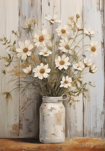 Diamond Art Kits for Adults,Vintage Flower Diamond Painting Kits 12x16in | Diamond Painting Kit - Sparkling Full Drill Design Perfect for Home Decor, Holiday Gifting, And Relaxing Crafting 12x16inch - color: DP01642