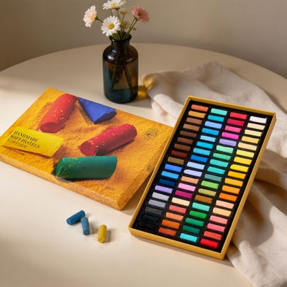 Paul Rubens Soft Pastels, 72 Colors Pastels for Artists and Beginners | Vibrant Colors, Fine Smooth Texture, Easy Blending, Strong Adhesion - style: 72 Colors