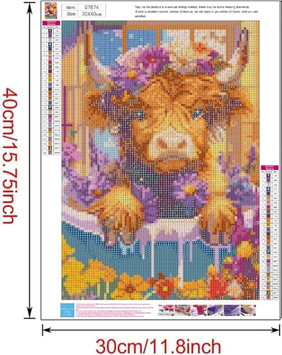 CraftCraze 12 Pack Animals Diamond Art Painting Kits for Adults - 5D Diamond Dots for Adults Beginner,DIY Round Full Drill Gem Art Painting by Numbers kit for Wall Decor Gifts 12x16 inch