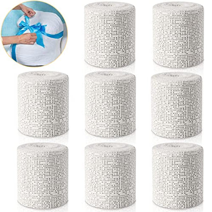 45ft - 211ft Plaster Cloth Rolls White Gauze Strips Wrap Bandages for Craft Belly Cast Mask Making Body Molds Scenery Art(3inch x 136 Feet, White) - color: White, size: 3 Inch x 136 Feet
