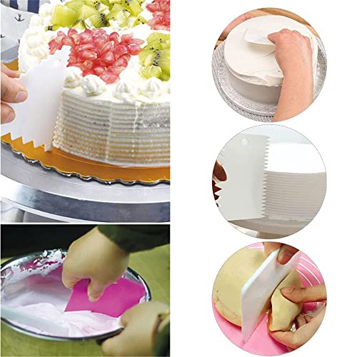 PZRT 6pcs Plastic Clay Scraper Set Scraping Handle Carved Soft Clay Sculpture Knife Industrial Clay Scraper Sculpture Tool Pottery Tools, White - color: White