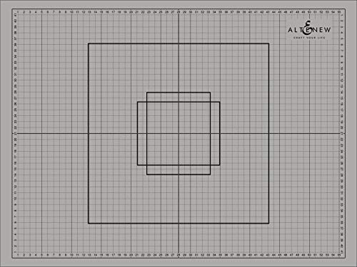Altenew Crafter's Essential Cutting and Alignment Mat (22" x 15") Self-Healing, Reversible, Easy to Read Grid, Inches and Centimeters, Paper Alignment