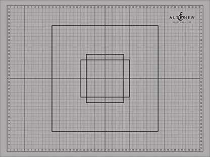 Altenew Crafter's Essential Cutting and Alignment Mat (22" x 15") Self-Healing, Reversible, Easy to Read Grid, Inches and Centimeters, Paper Alignment