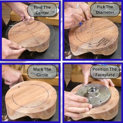 10" Round Center Finder and Circle Maker - size: 10 Inch