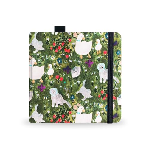 Watercolor Paper Sketchbook,5"x5" 20 Sheets 140lb/300gsm Heavyweight Paper | Adults Artist Small Travel Drawing Journal,Mixed Media Notebook for Painting,Watercolors,Markers,Art Supplies,Oil Paint Duck - color: 5x5 inch-300gsm-oil painting duck
