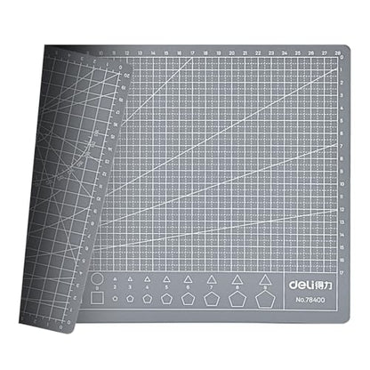 Self Healing Cutting Mat for 3D Printing Models, 12"×9" Double Sided 5-Ply Craft Cutting Board Precision Grid Angle Lines for Small Resin Parts Trimming, FDM Model Deburring - color: A4