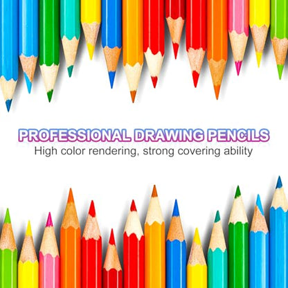 PATIKIL 4B Drawing Pencils for Sketching, 6PCS Sketch Pencils for Drawing Art Pencils Graphite Wood Pre-sharpened for Drawing Sketching Artist, Hexagonal, Black Refill, Green/Black Pole - style: 4B