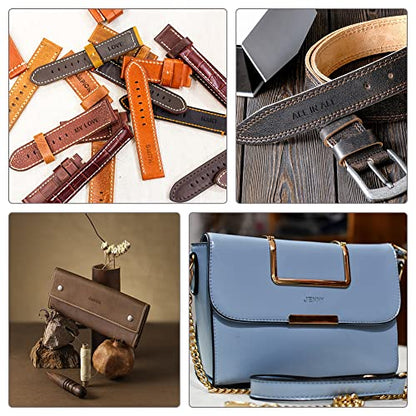ZMAAGG 38 PCS Leather Stamps, Leather Stamping Tools, Leathers Stamping Kit - size: 38 PCS